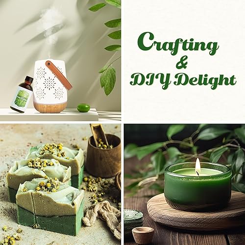 Miniatura 6 de SALUBRITO Aceite esencial de hierba recién cortada, 4 onzas líquidas (4.1 fl oz), aceite aromático de primavera para difusor, ideal para piel,