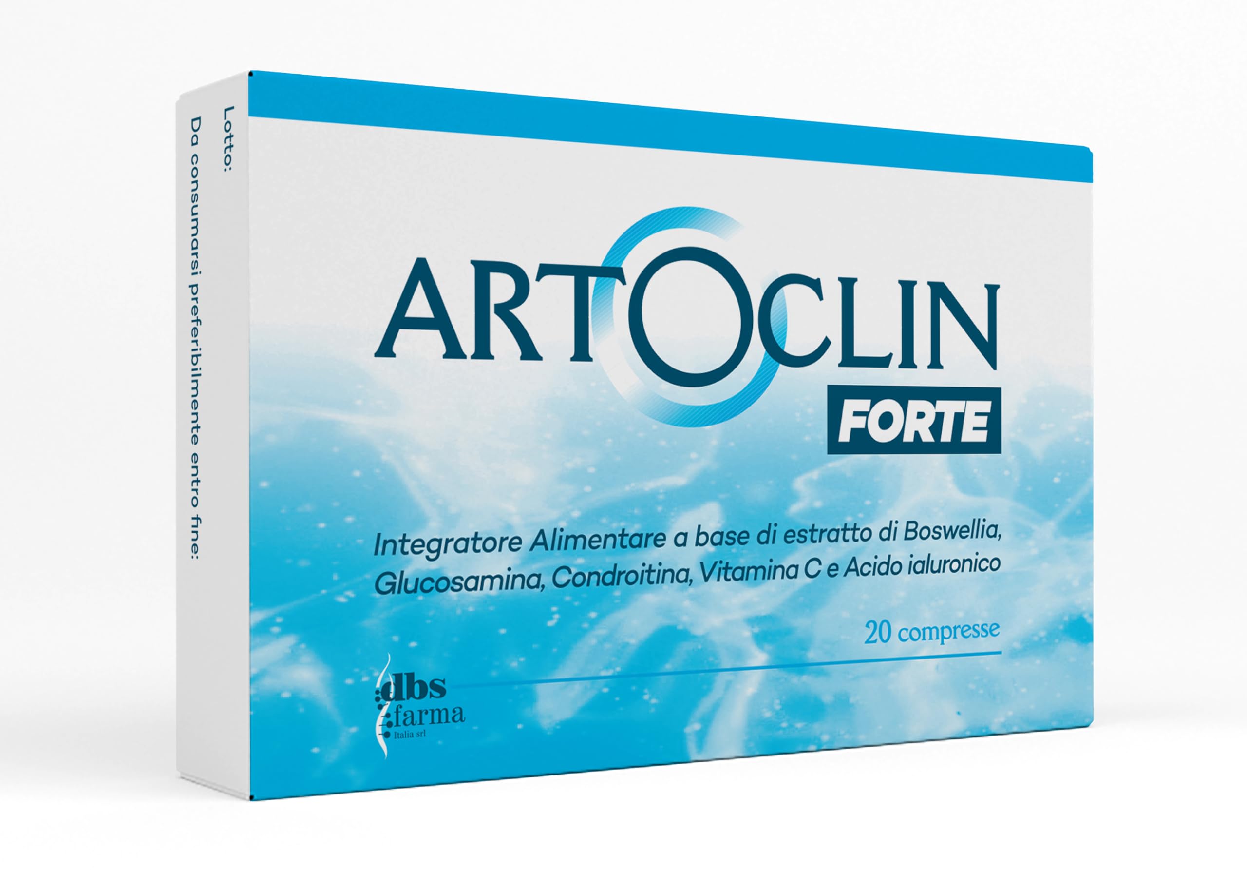 ARTOCLIN FORTE | Articolazioni e Cartilagine Integratori | Glucosamina, Condroitina, Acido Ialuronico, Boswellia e Vitamina C | Supporto Cartilagini, Mobilità e Comfort Articolare | Made in Italy
