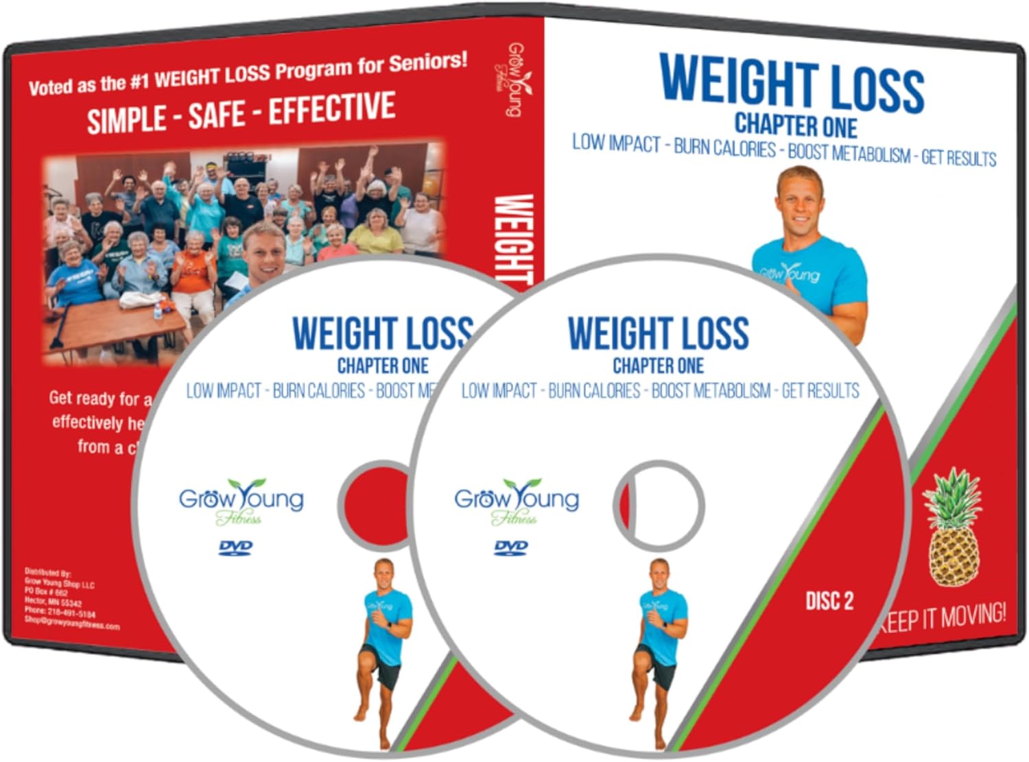 Grow Young Fitness Chapter One: Senior Low-Impact Exercise DVDs