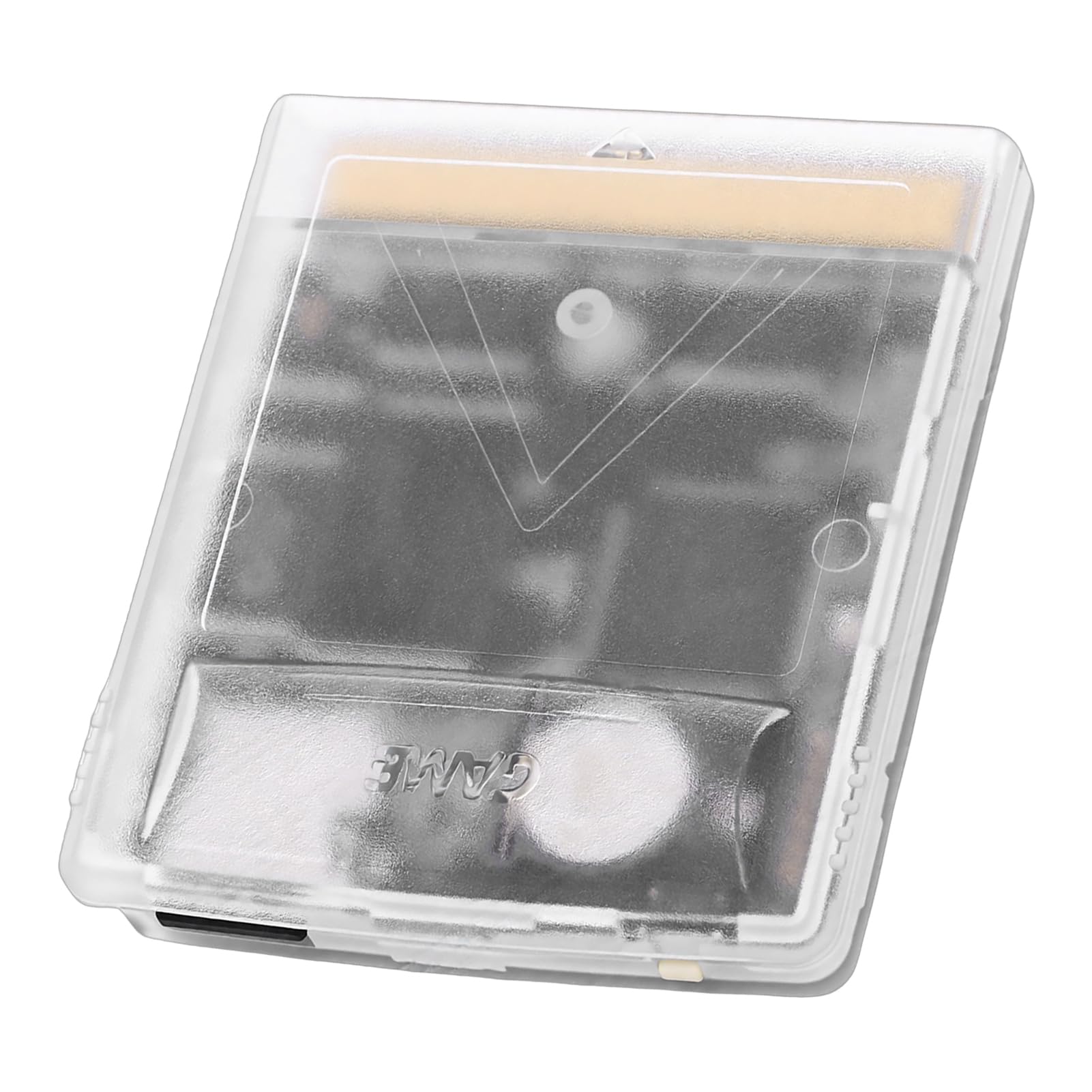 LIYJTK Cartuccia di gioco Scheda di memoria da 8 GB Scheda cartuccia per console per videogiochi Funzioni potenti per i fan di Gameboy (Bianco trasparente)