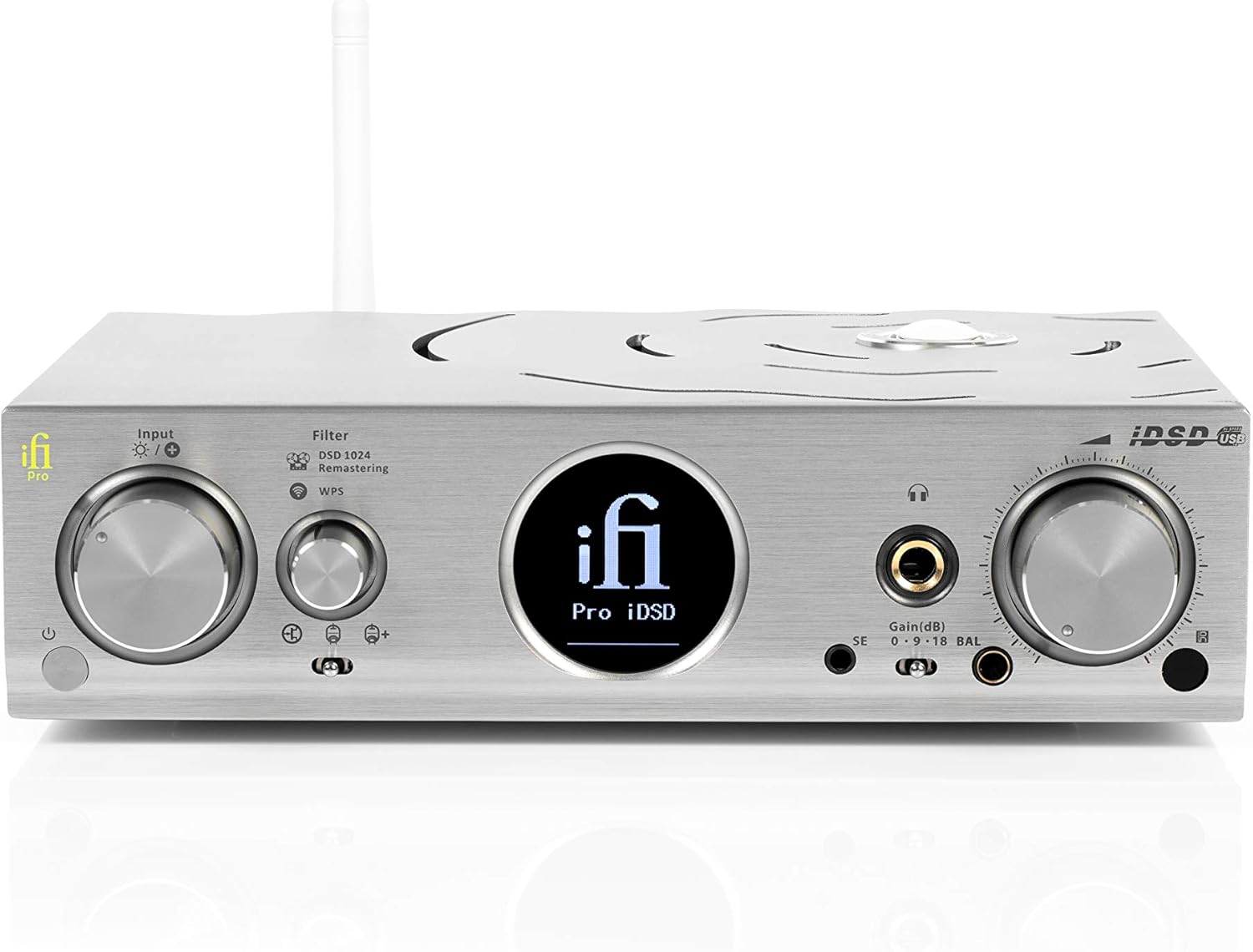         iFi Pro iDSD 4.4mm Desktop DAC/Tube/Solid State/Headphone Amplifier/Wireless Audio Streamer/USB/SPDIF/Optical Inputs       