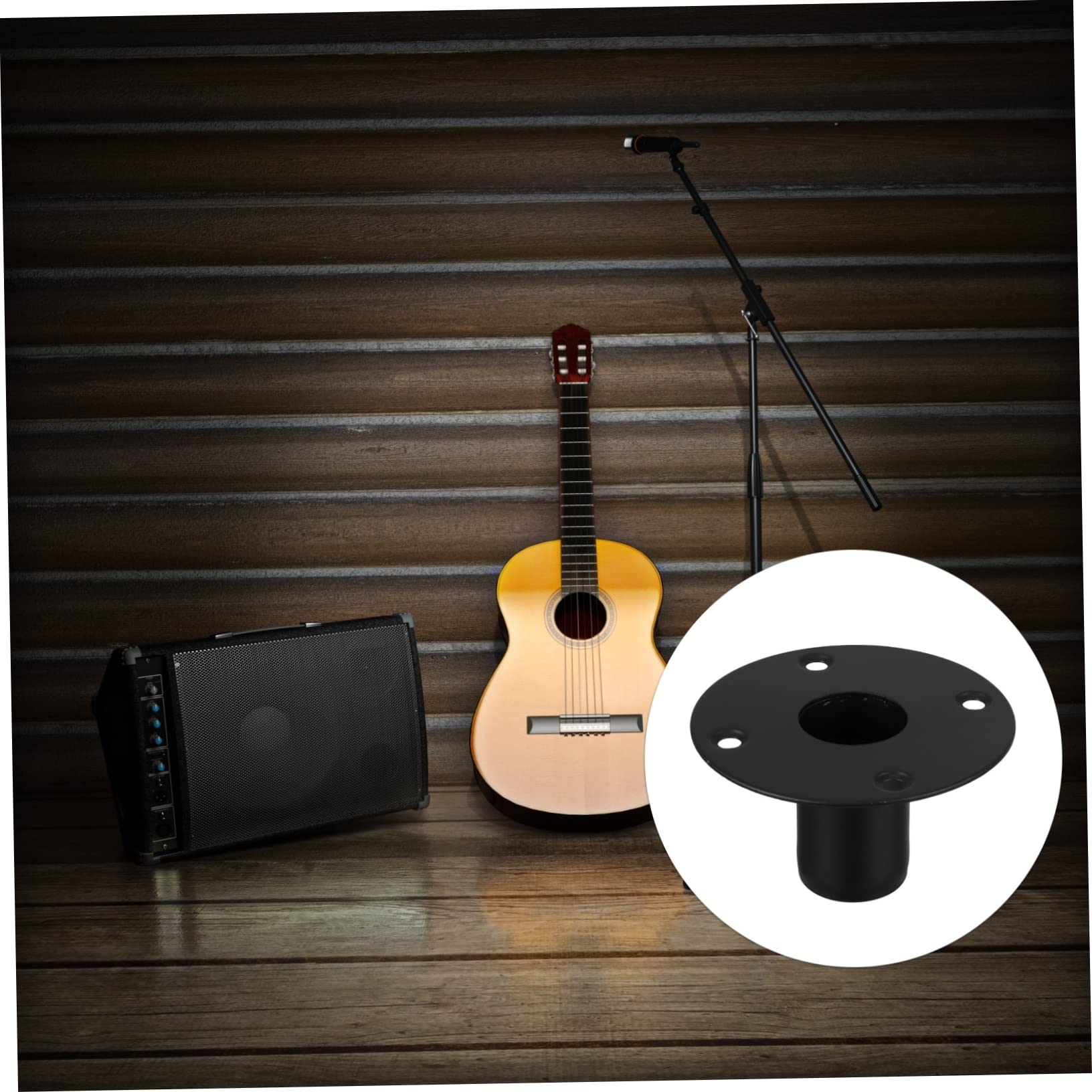 2 unids lugar en el escenario del orador soporte de poste para altavoces base del palo caisse soportes para altavoces stand para altavoces altavoces soporte de altavoz de metal