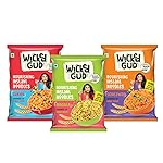 WickedGud Nourishing Instant Noodles Range (Single Packs) | No Maida | No Oil | No MSG | High Protein | High Fibre | Cholesterol Free, 207 Grams