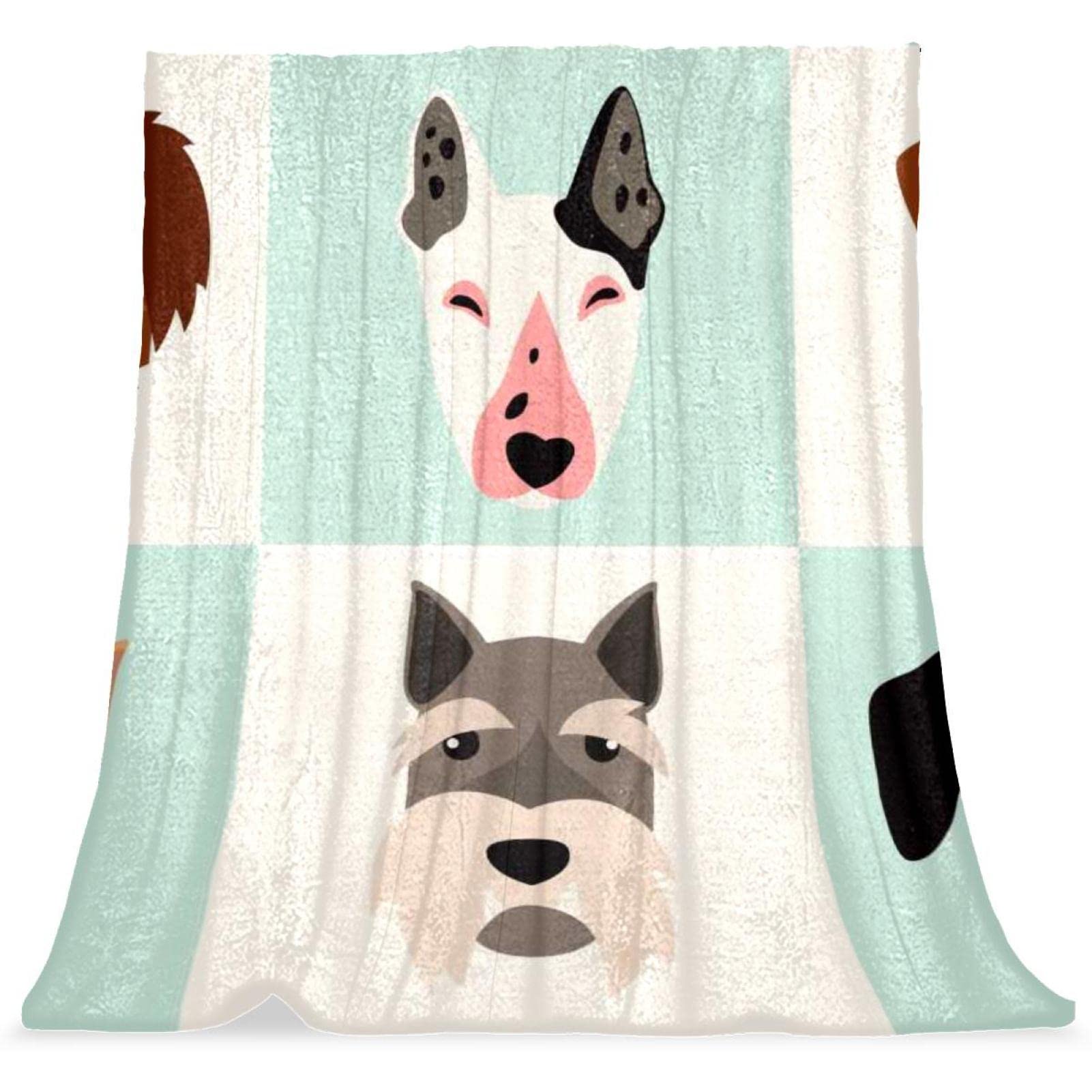 Couvertures en microfibre motif animal de compagnie pour une ambiance cocooning chaleureuse