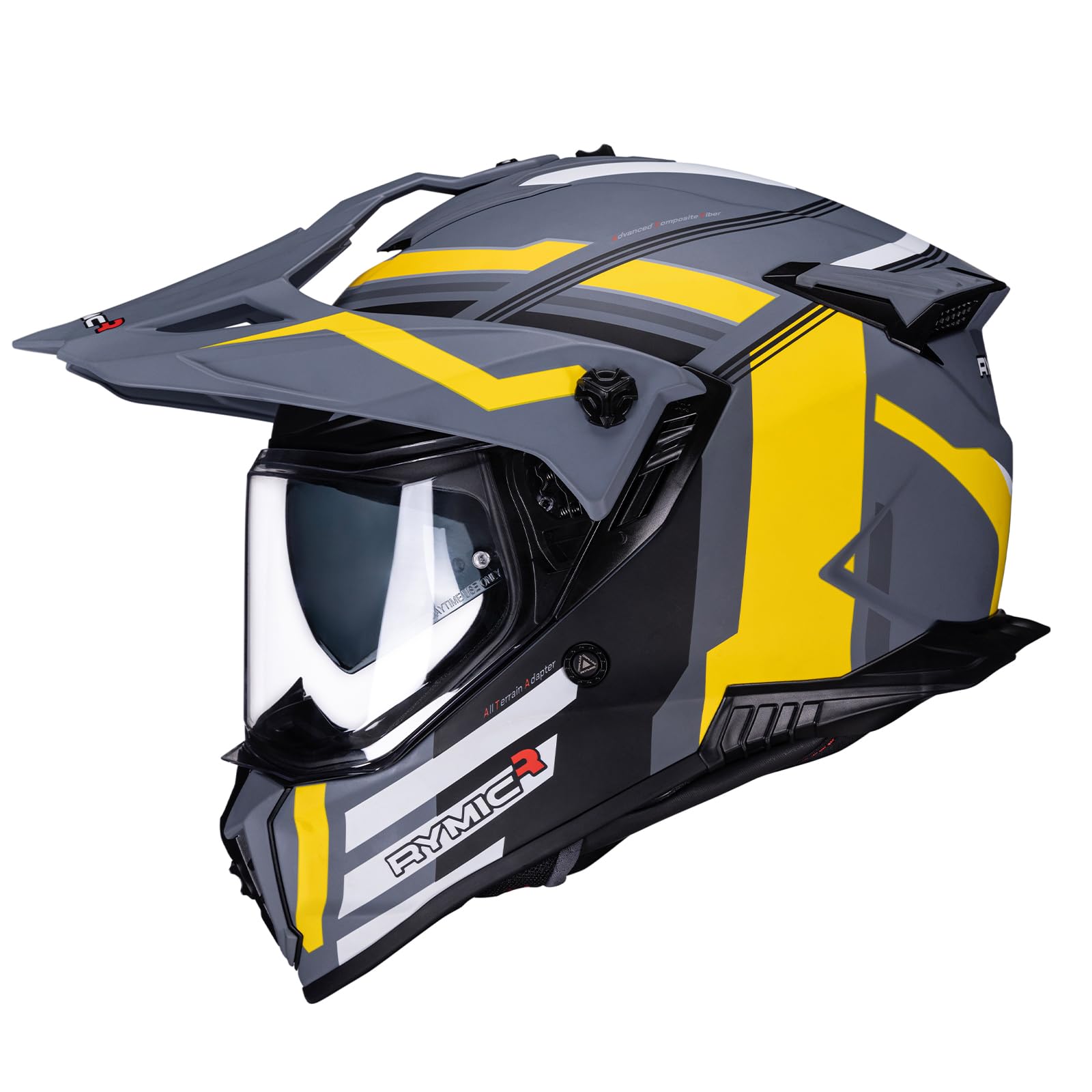 Amazon.com: RYMIC X60 Dual Sport Helmet, Adventure Motorcycle