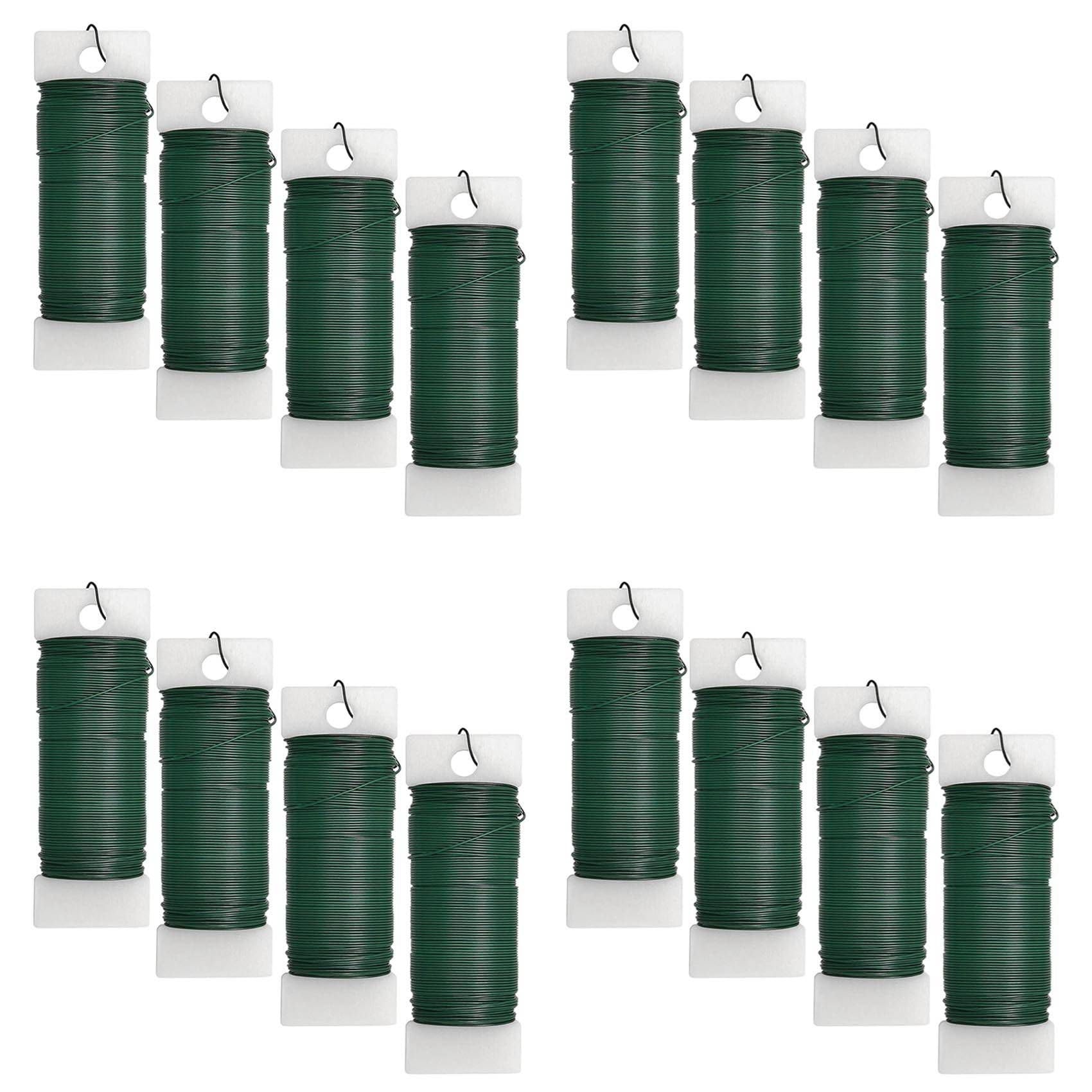 Fils floraux de pagaie vert flexibles de fleuriste pour lier vos bouquets