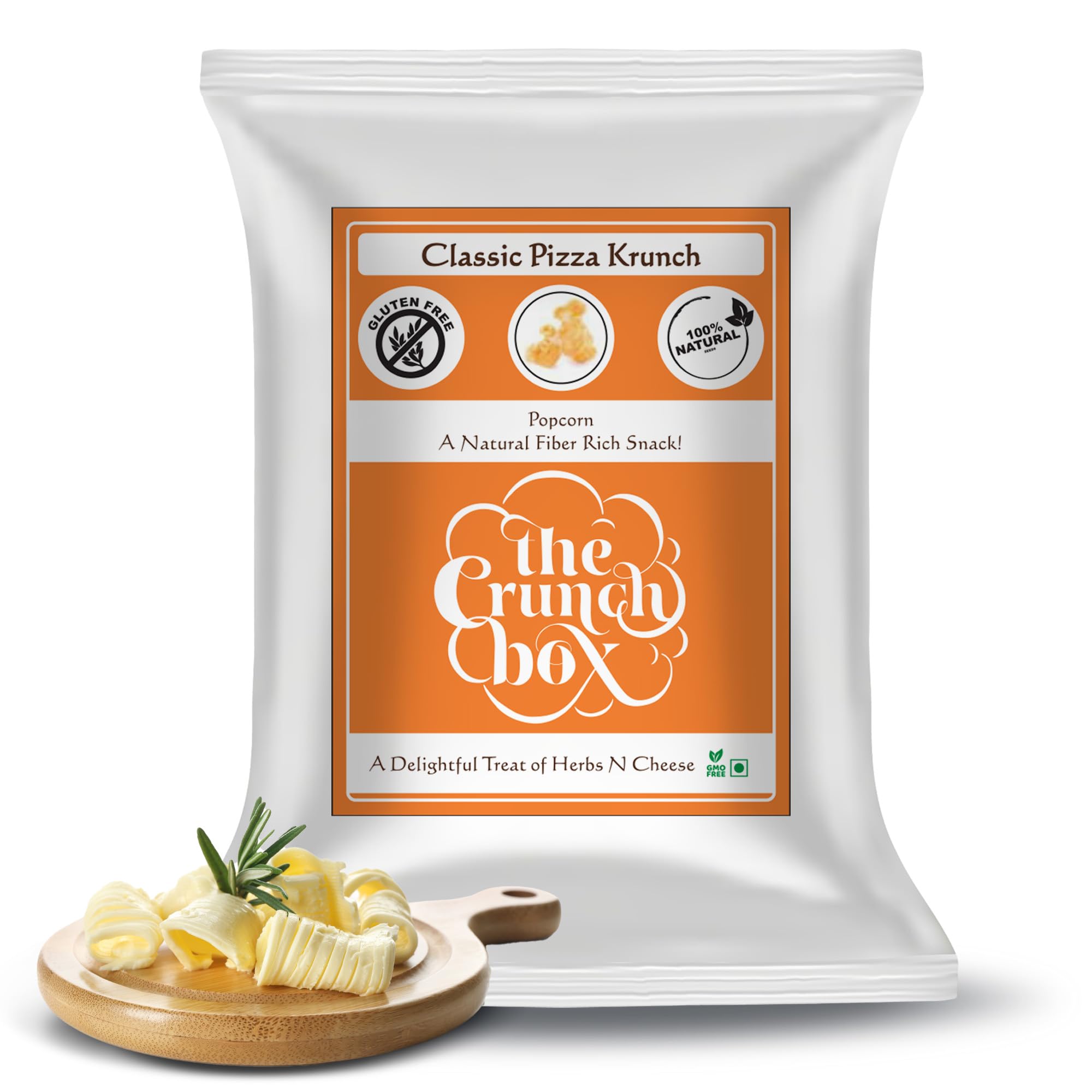 The Crunch Box Presents Special Family Pack | Classic Pizza Krunch Popcorn (175 gm) | Gourmet Popcorn for Healthy Snacking | Popcorn for Movie Nights, Game Nights, and Family Parties-image-8