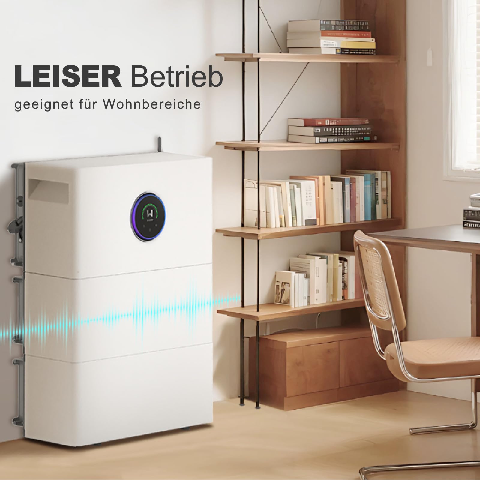 GoodWe® ESA-Athena Hauptspeicher 1920Wh All-in-One Speicher 1,92kWh – Plug&Play für Balkonkraftwerk und Offgrid-Stromversorgung, erweiterbar bis 9,6kWh