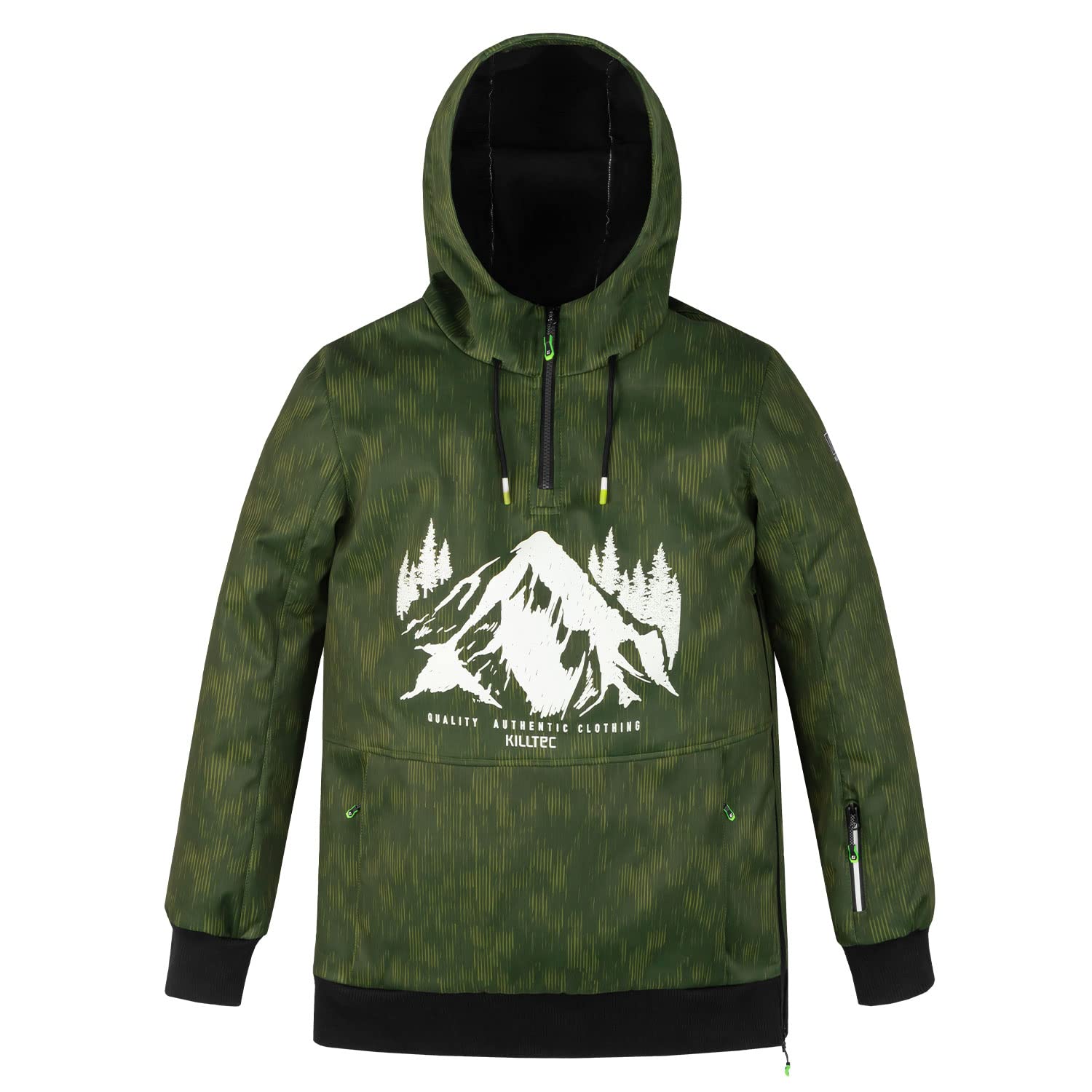 killtec Herren leichter Skianzug - mit 10.000 mm Wassersäule - Windbreaker Hoodie und Funktionshose
