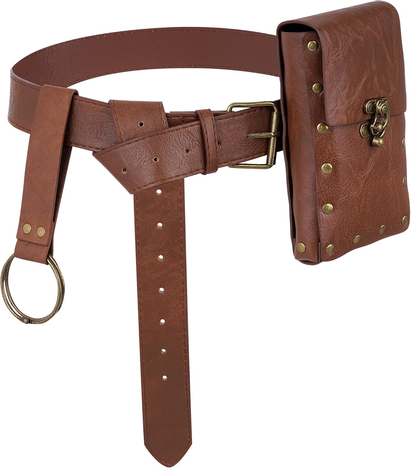 Medieval Accessories Set for Women Renaissance Waist Bag with Belt Waist Bag for Halloween Medieval Renaissance Cosplay