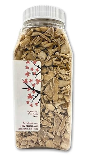 Vista 2 de Nova - Piedras de azúcar de arce, trozos y gránulos de azúcar de jarabe de arce puro (24 onzas)