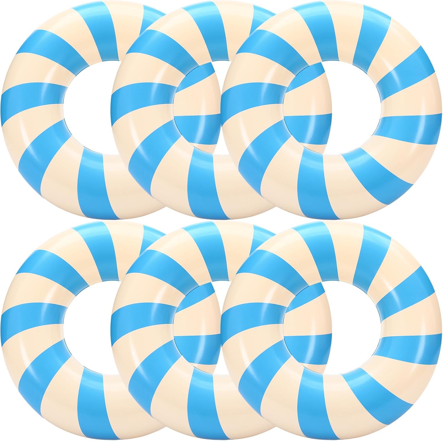 Junkin Inflatable Pool Floats Tube 33.64 Inch Swimming Ring for Adults Pool Beach Summer Outdoor Bachelorette Party Supply