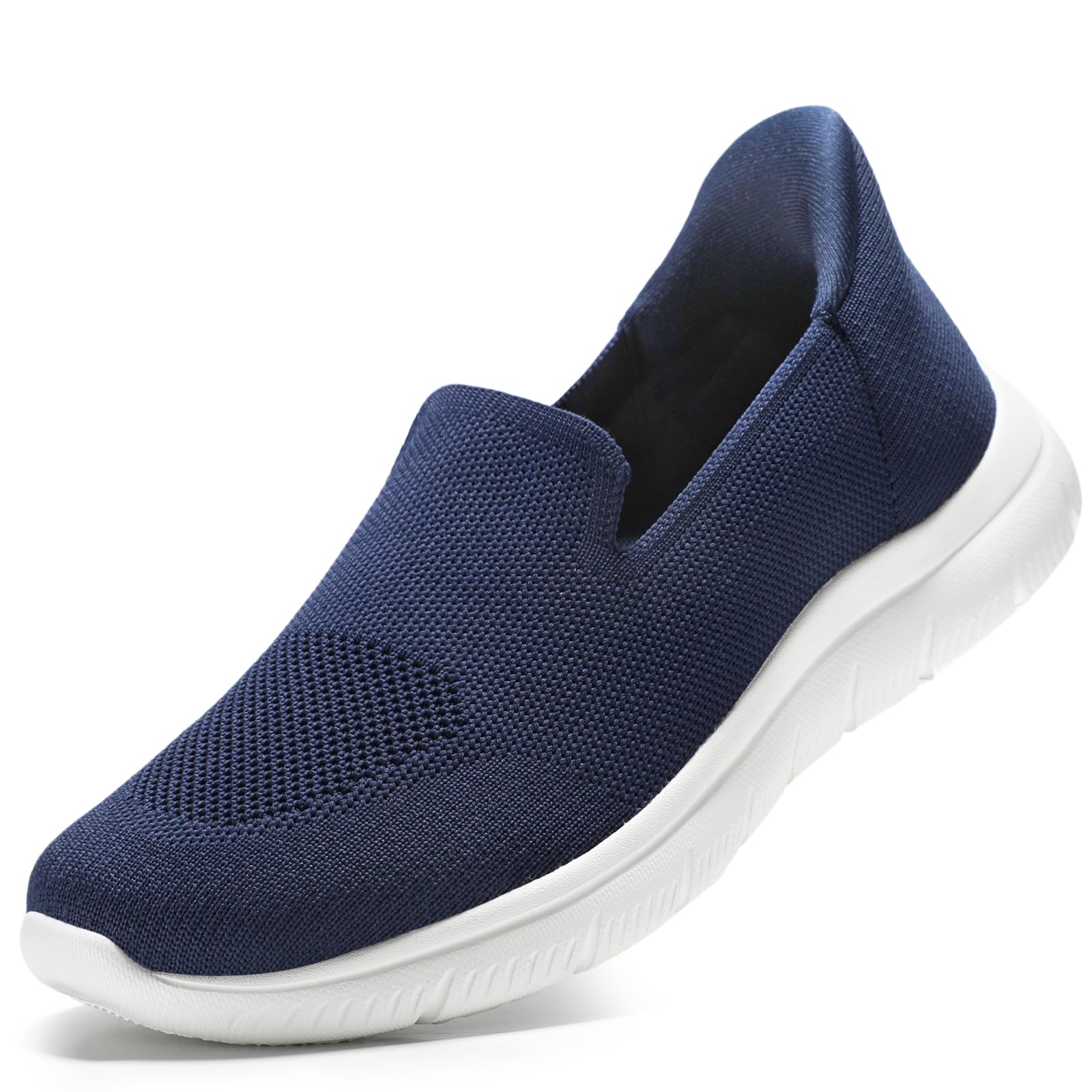 STQ Walking Shoes Women Slip on Sneakers Orthopedic Shoes Non Slip Elderly Comfort Lightweight Casual Standing Travelling (Size 9.5)