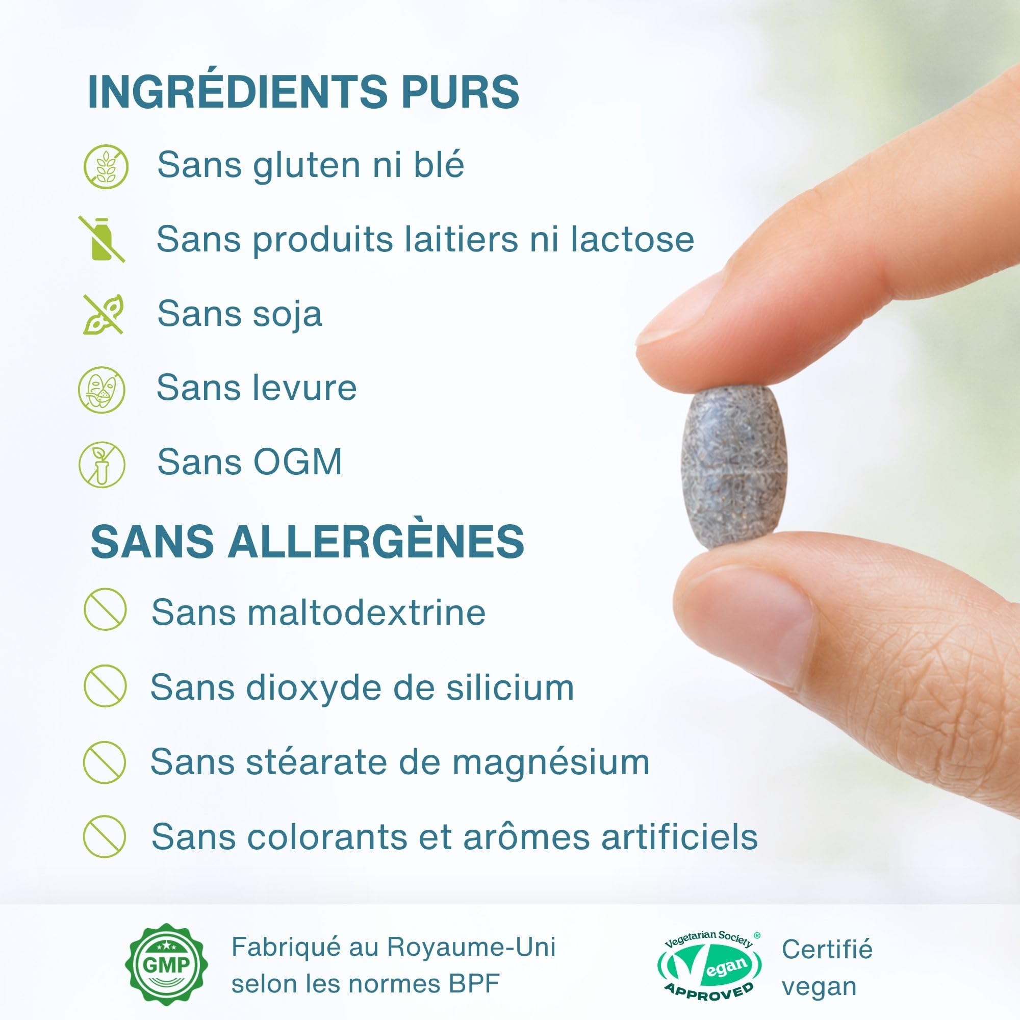 Multivitamines et Minéraux pour Femmes, Vitamines Méthylées & Bioactives, avec Fer Bisglycinate 14 mg, Libération Lente, Clean Label & 100% Vegan, 180 comprimés – par Igennus