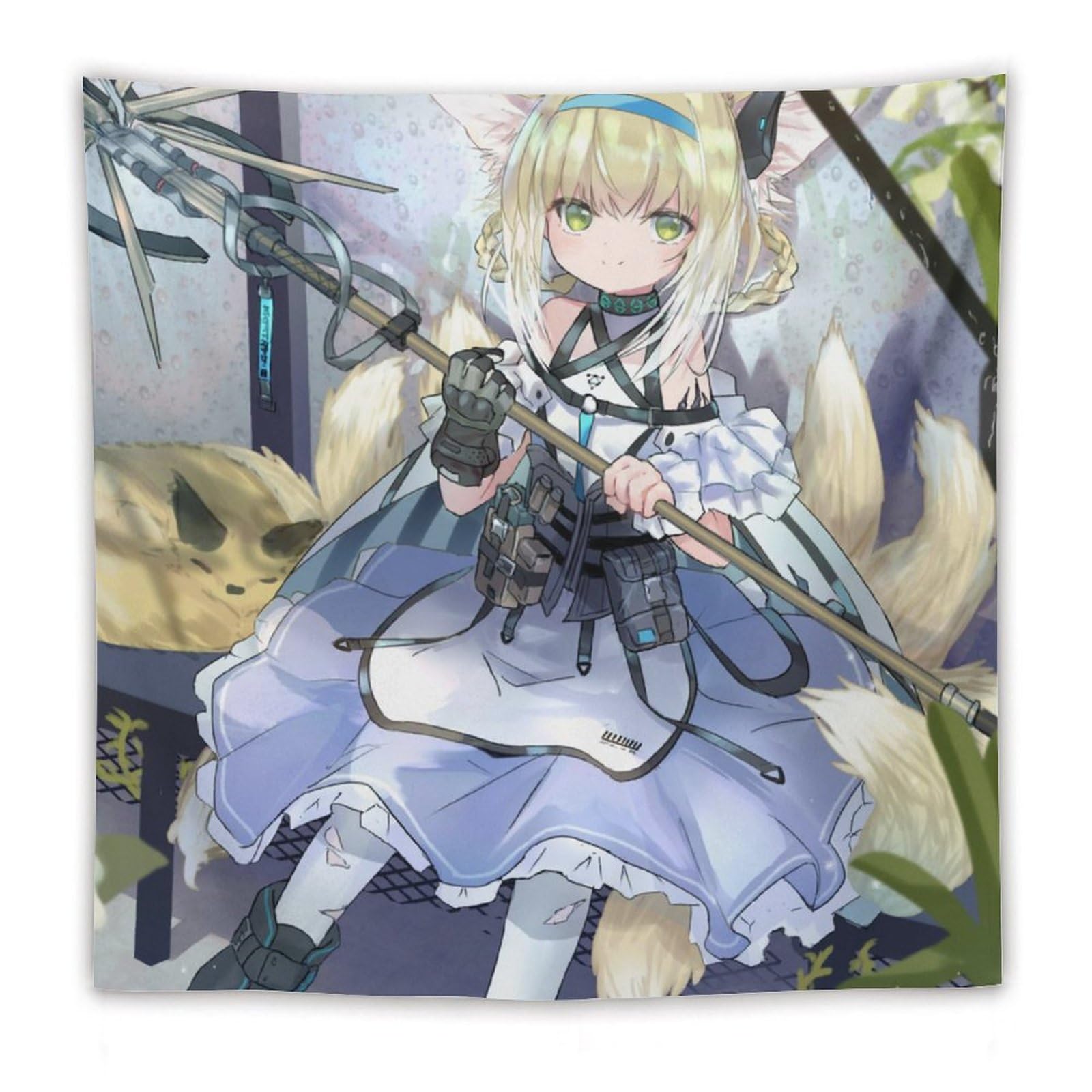 Amazon.co.jp: タペストリー スズラン アークナイツ 大判 おしゃれ