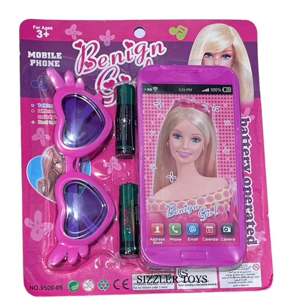 See full amazon price history chart for SIZZLER Toys Presents Musical Kids Phone and Mobile Benign Girl Phone Telephone landline/with Goggles / (Battery Included) SIZZLER Toys Presents Musical Kids Phone and Mobile Benign Girl Phone Telephone landline/with Goggles / (Battery Included) (B0983DB4YJ) Amazon Price History, Amazon Price Tracker