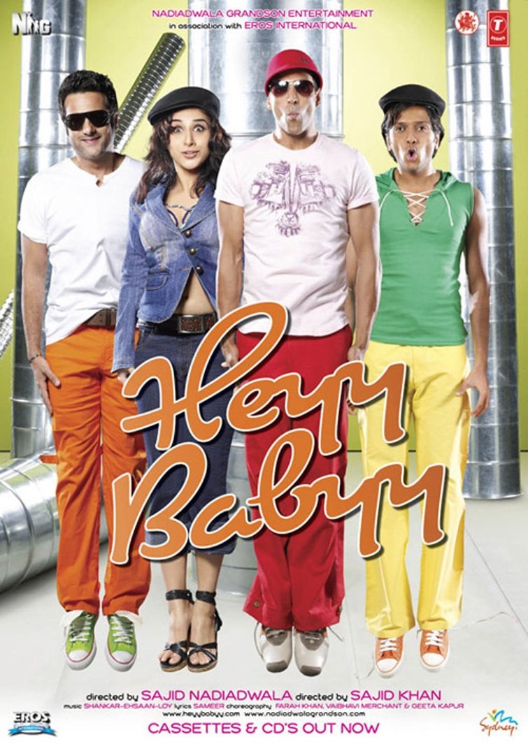 Heyy Babyy (Akshay Kumar/ Comedy / Bollywood Movie / Indian Cinema DVD