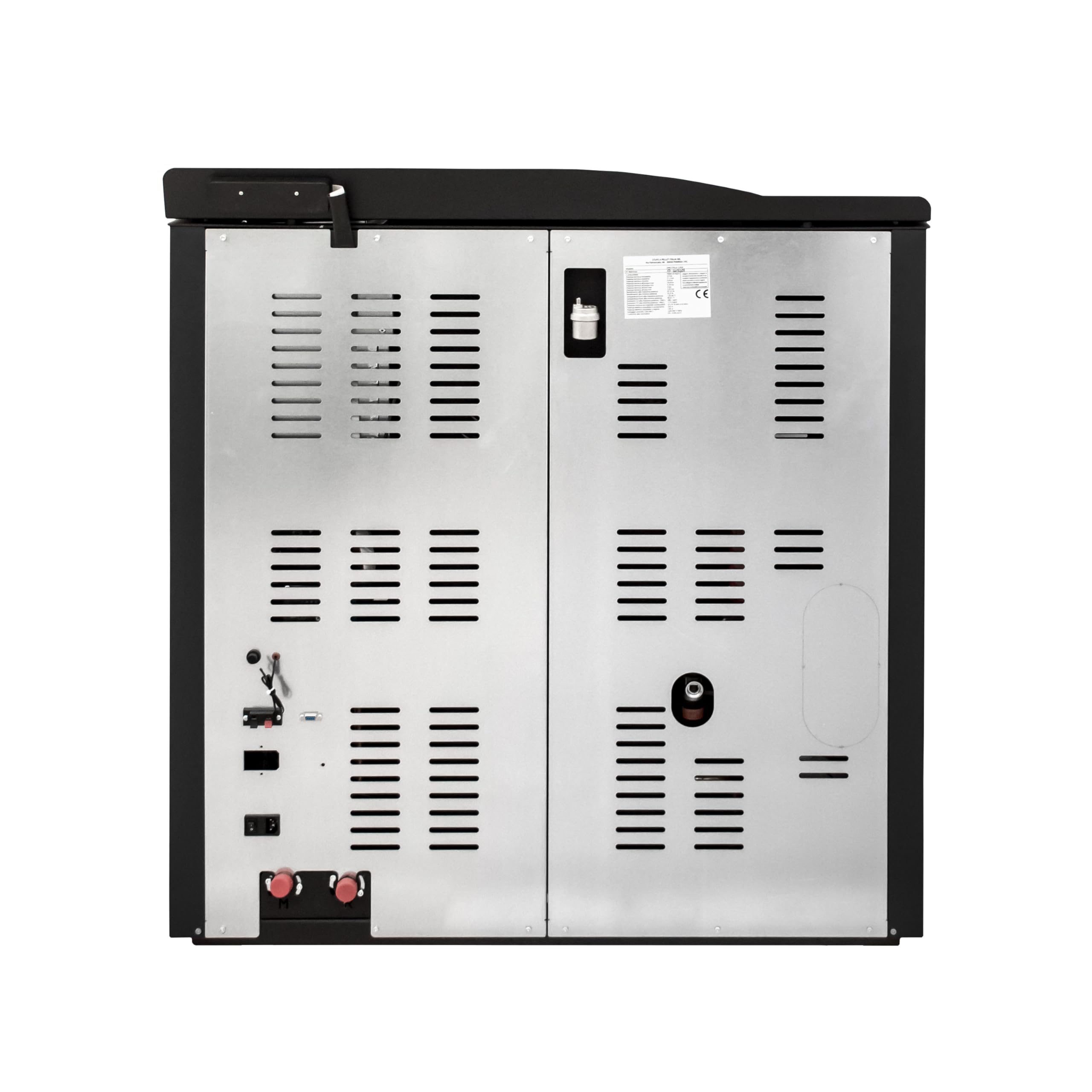 Italia 25 KW WiFi Hydro-Pelletöfen Heizung Warmwasser Effizienz 90% 180m² Slim-Design 16 Std