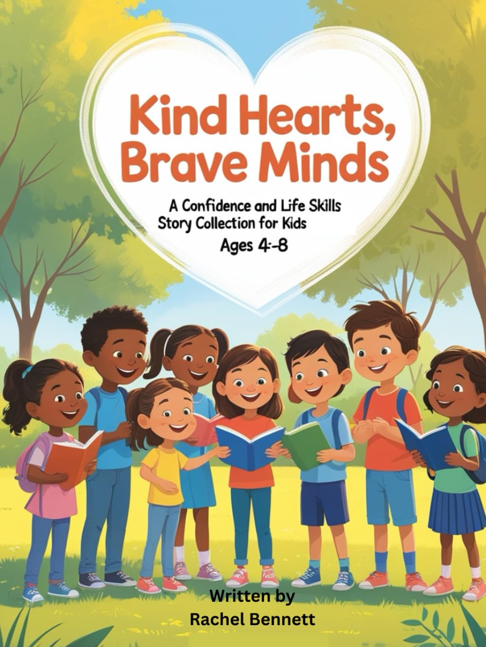 Kind Hearts, Brave Minds: A Confidence and Life Skills Story Collection for Kids Ages 4–8