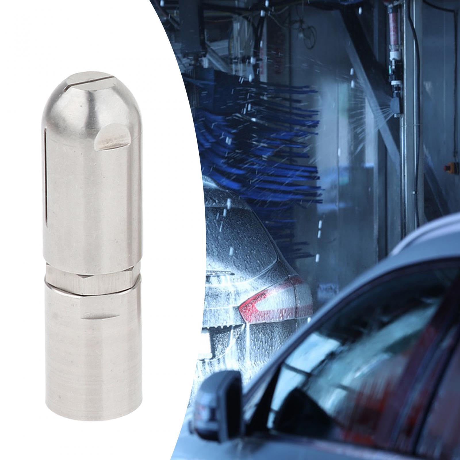 Bola Rotatoria de Limpieza de de Acero Inoxidable Herramienta Giratoria para Limpieza Profunda Giratoria 360 Grados Bajo Consumo de a, Estándar 1 2 Pulgadas