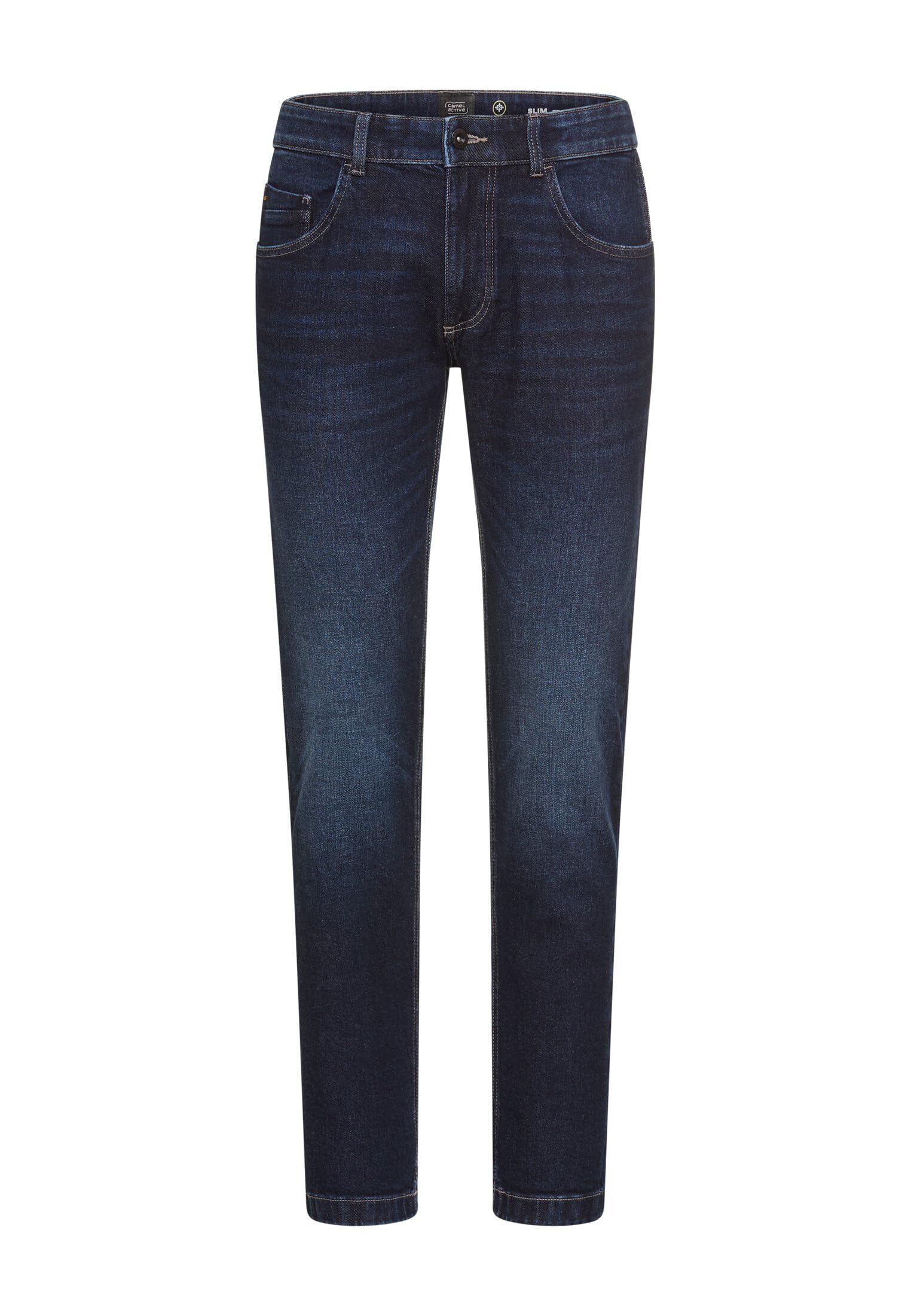 camel active Pantalón para Hombre 488s12-6d72, Azul índigo, 38 W/32 L, Azul índigo, 38W / 32L