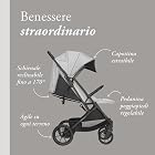 Foto di Inglesina Zenit Passeggino, Grigio, Compatto, Adatto fino a 22kg, Ruote con Sospensioni, Seduta Ampia, Esclusiva Amazon