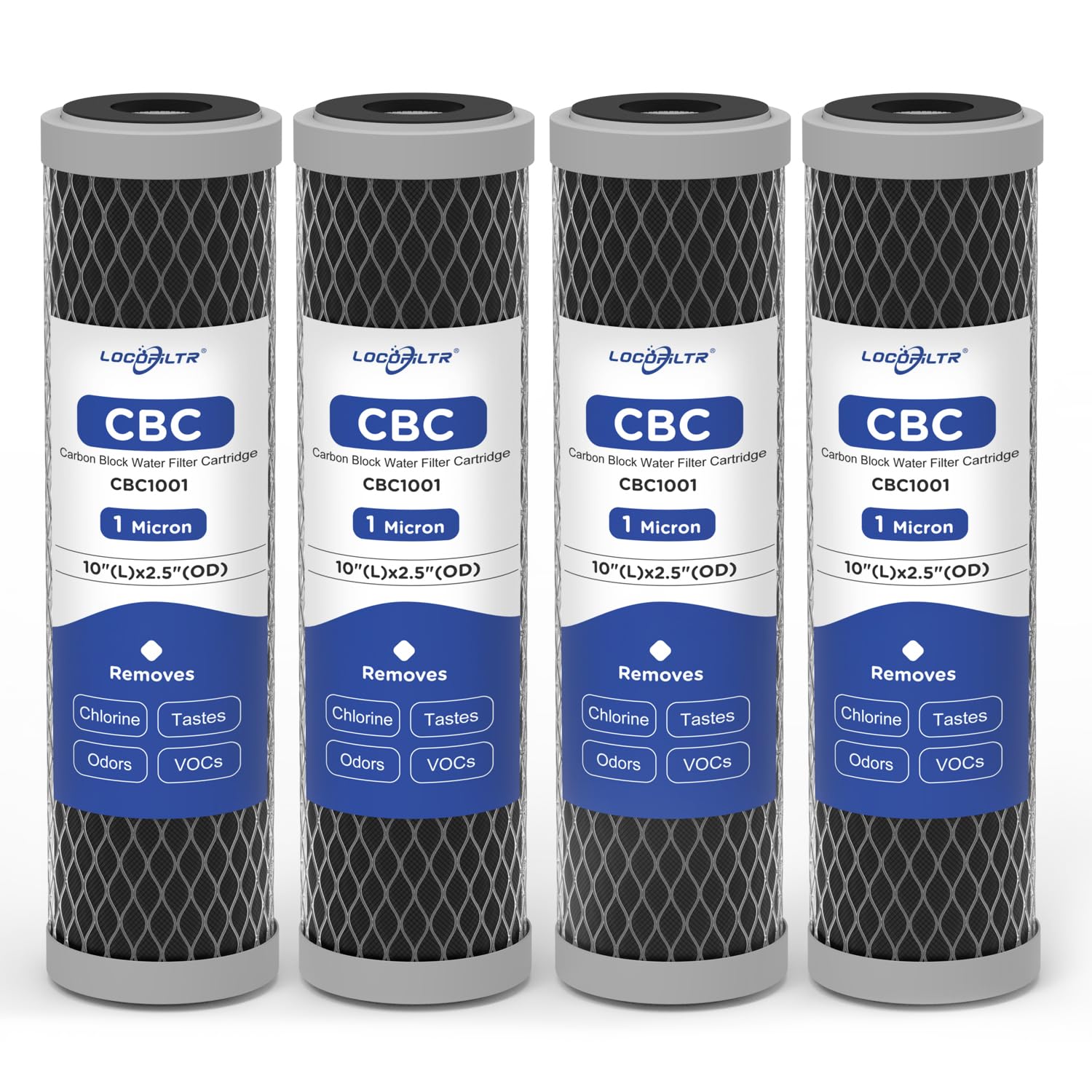 5 Micron Whole House Carbon Block Filter - 4 Pack -8