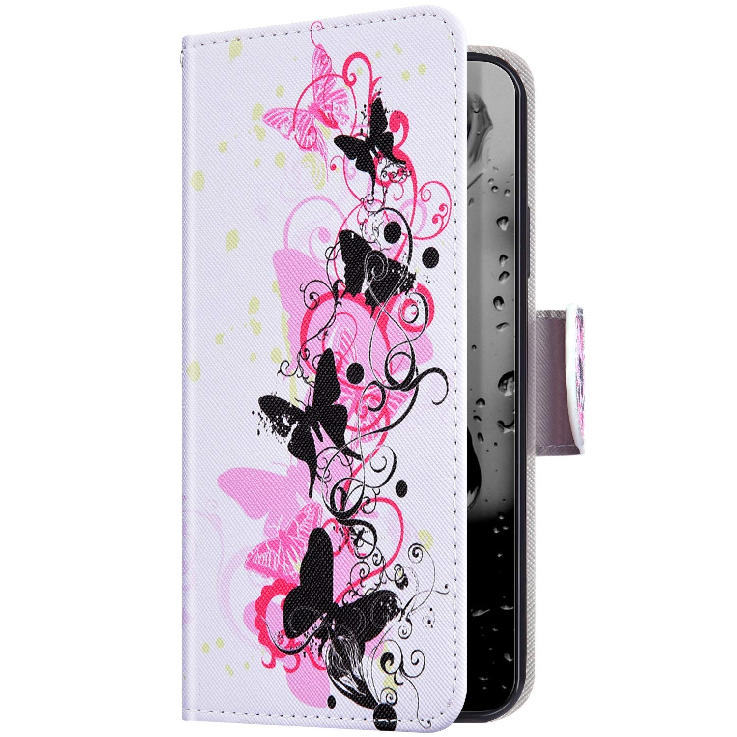 Cover per Samsung Galaxy S25 Ultra Custodie PU Pelle per Donne Portafoglio Fessura Colorati