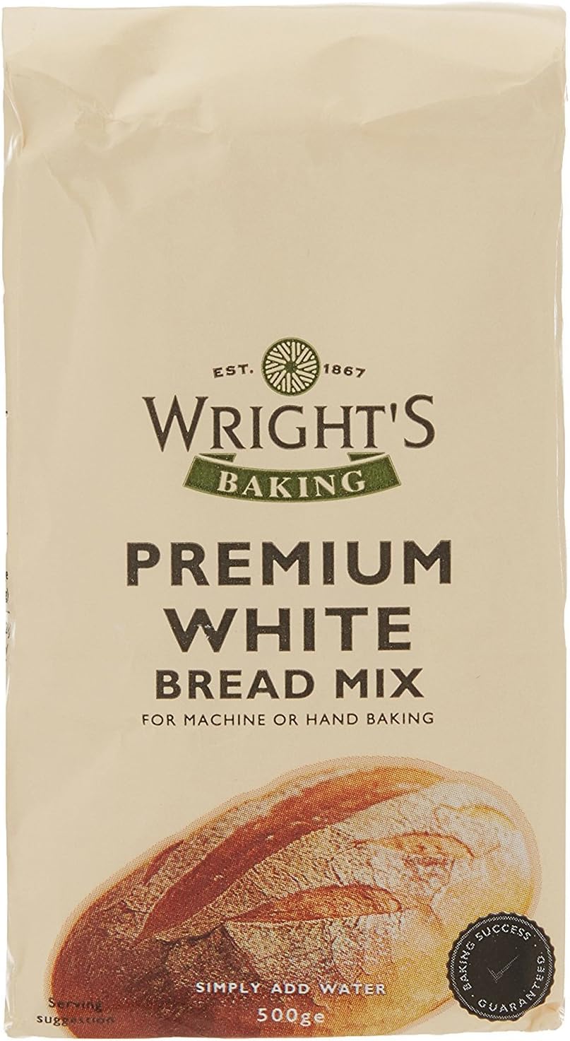 Wrights Bread Mix Premium White 500g