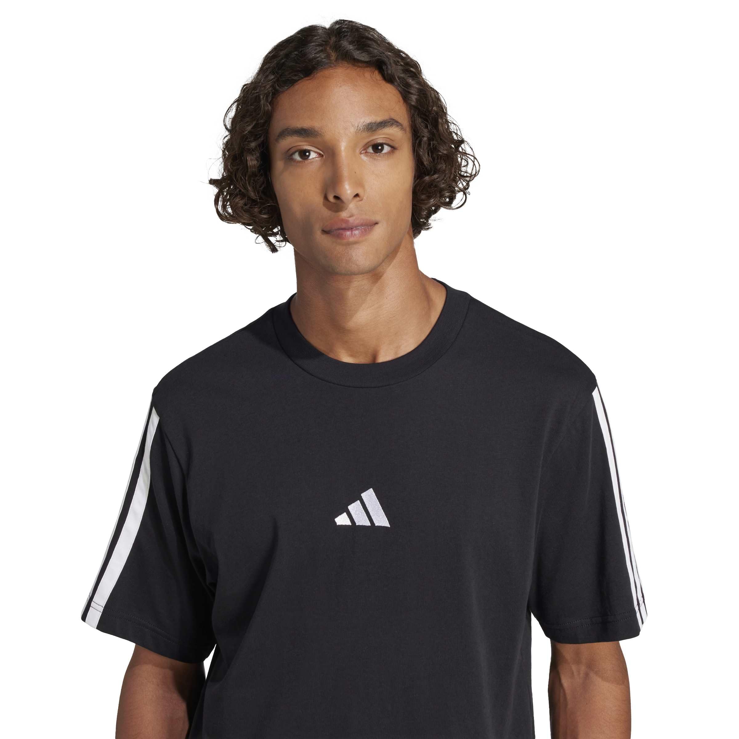 adidas Men's Essentials 3-Streifen Single Jersey T-Shirt