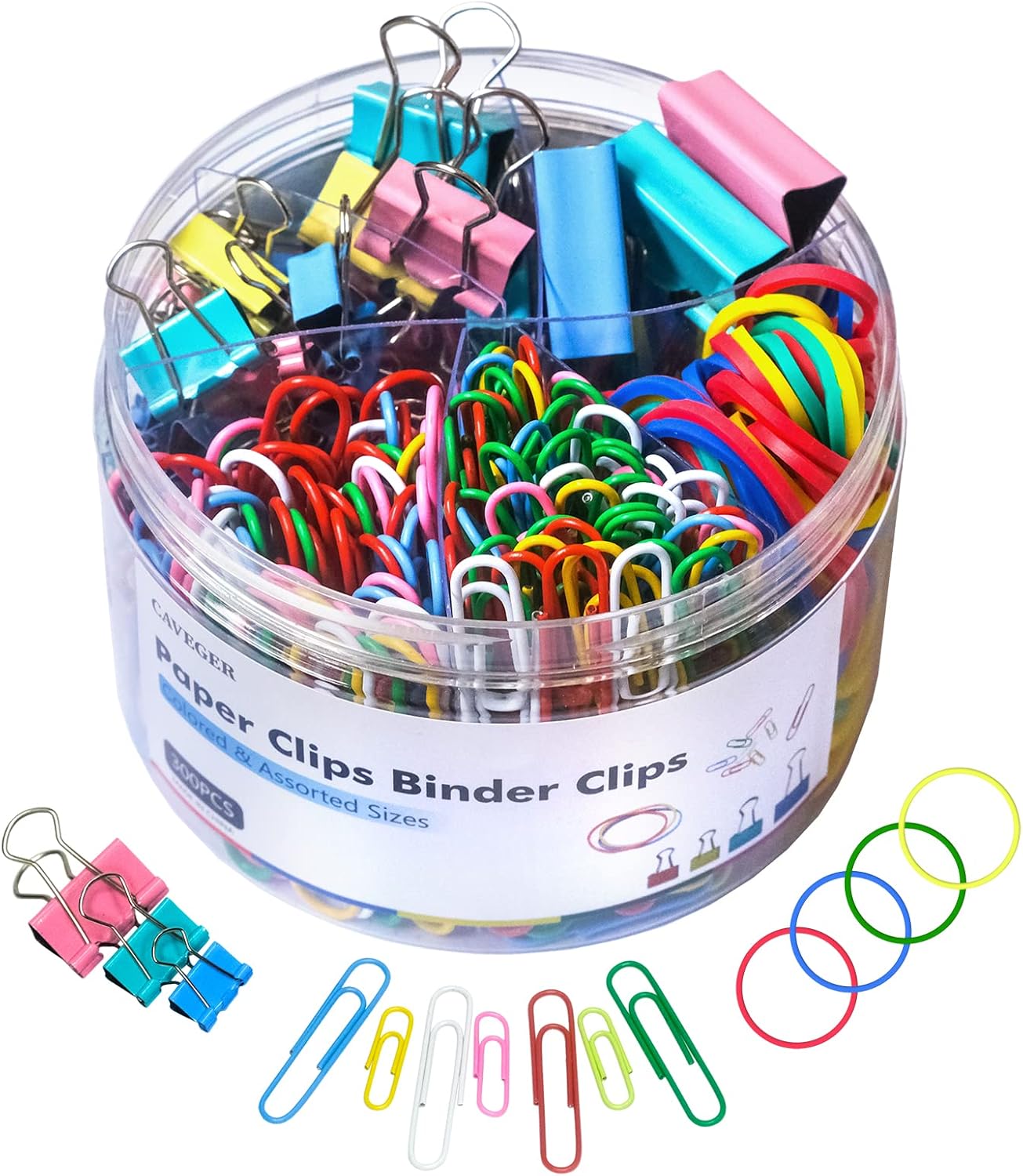 Paper Clips Binder Clips,300pcs Clips Office Supplies