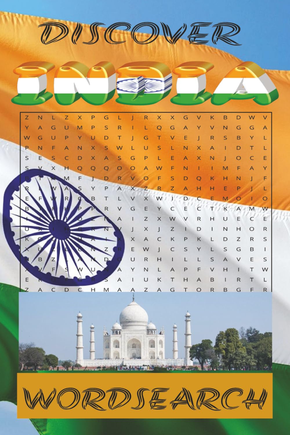 Wonders of India: A Word Search Adventure: Explore India’s Wonders While Solving 55 Fun Word Search Puzzles
