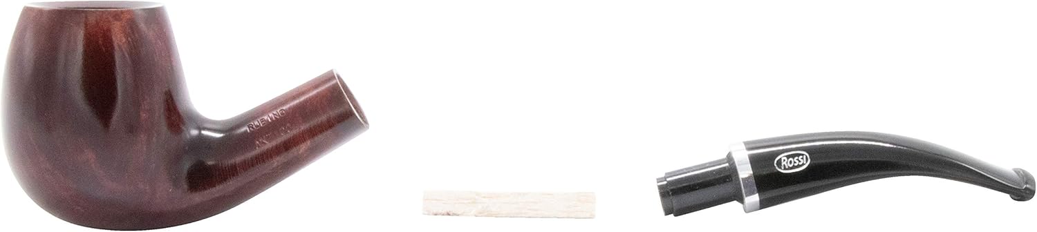 Rossi Rubino Antico 677 Smooth Tobacco Pipe