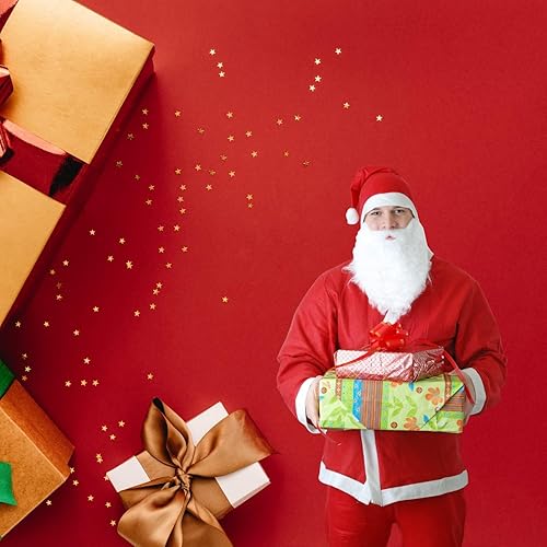 Miniatura 6 de Paquete de 4 disfraces de barba, pelo facial, autoadhesivo, novedosos bigotes, fiesta de máscaras, suministros para fiesta de disfraces de Halloween