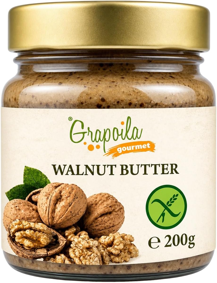 Raw Walnut Butter 200g - Smooth & Creamy Natural Nut Butter