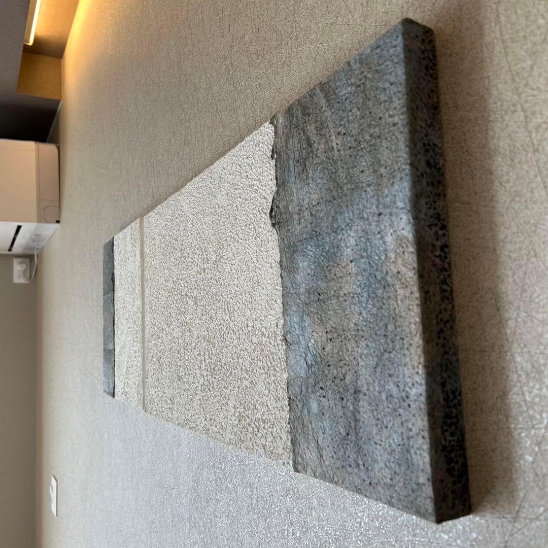 【和紙×漆喰】ファブリックパネル 2枚組 和モダン　アート インテリアボード 和紙×漆喰】 ファブリックパネル 2枚組 和モダン アート インテリアボード