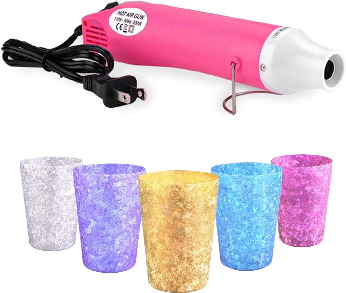 Bubble Buster Tool for Making Epoxy Glitter Tumblers, Specially-Made Heat Gun for DIY Acrylic Resin Cups Tumblers to Remove Air Bubbles