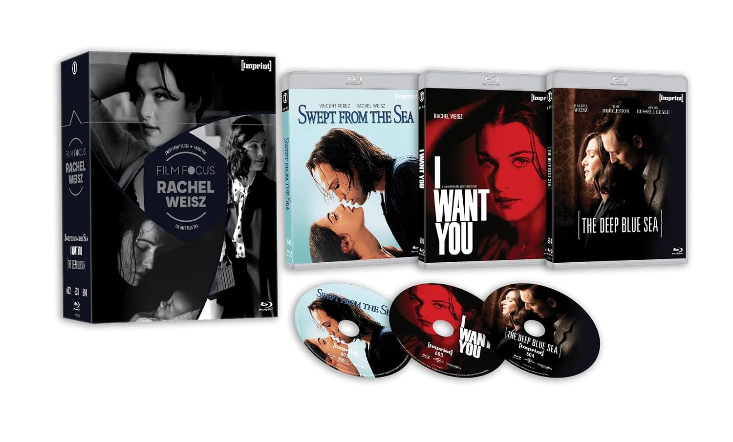 Film Focus: Rachel Weisz (1997 - 2011) - Limited Edition Blu-ray Hardbox - Imprint Collection #602 - 604