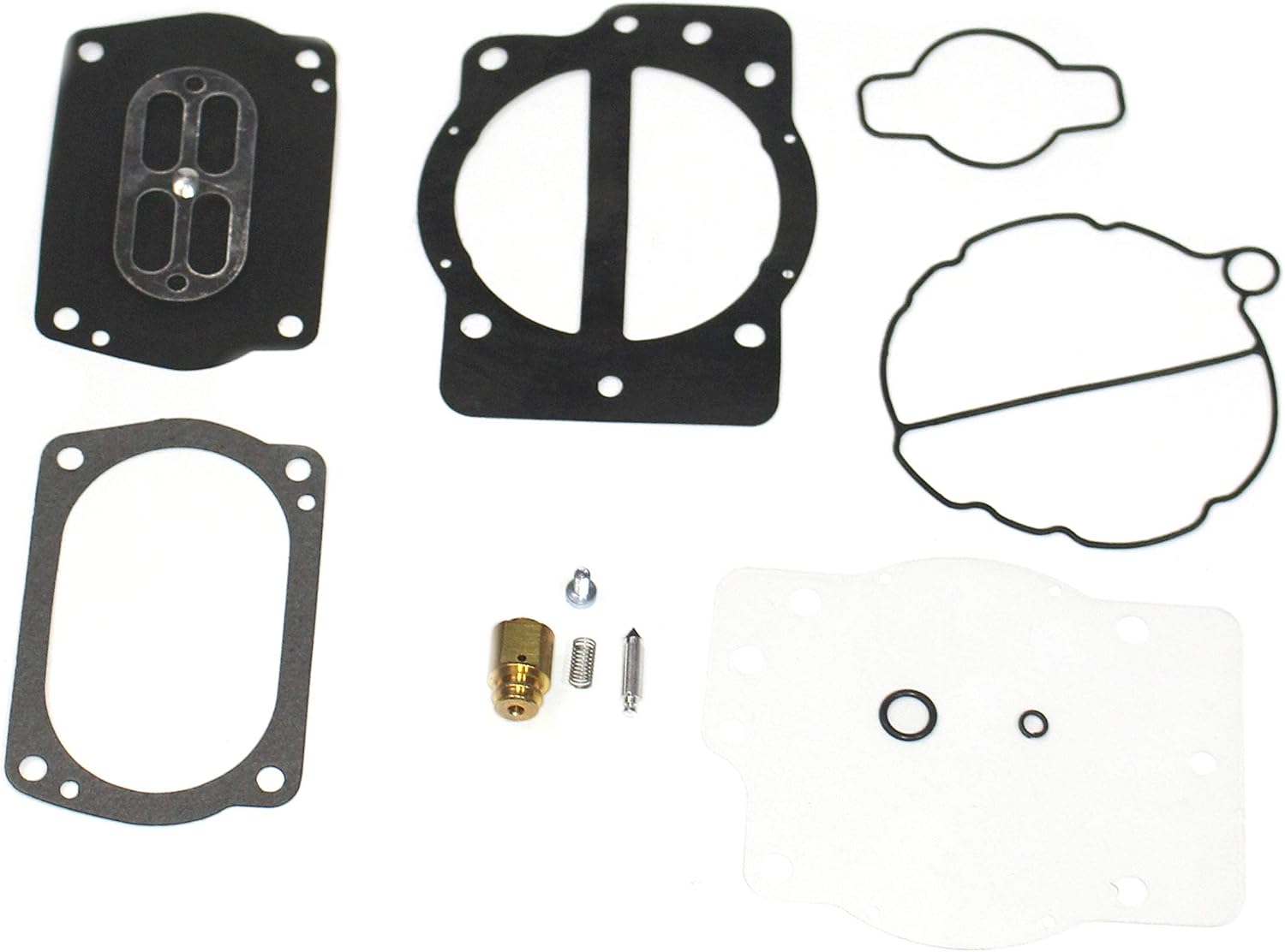 Aftermarket CDKCV Carb Rebuild Kit Compatible with Keihin Carburetors for Kawasaki 99-06 900 STX… (1)