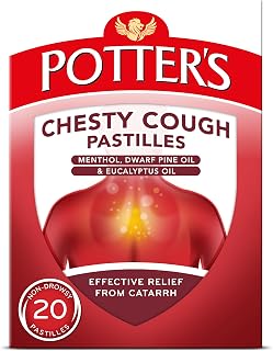 Potters Chesty Cough 20 Pastilles Non-drowsy