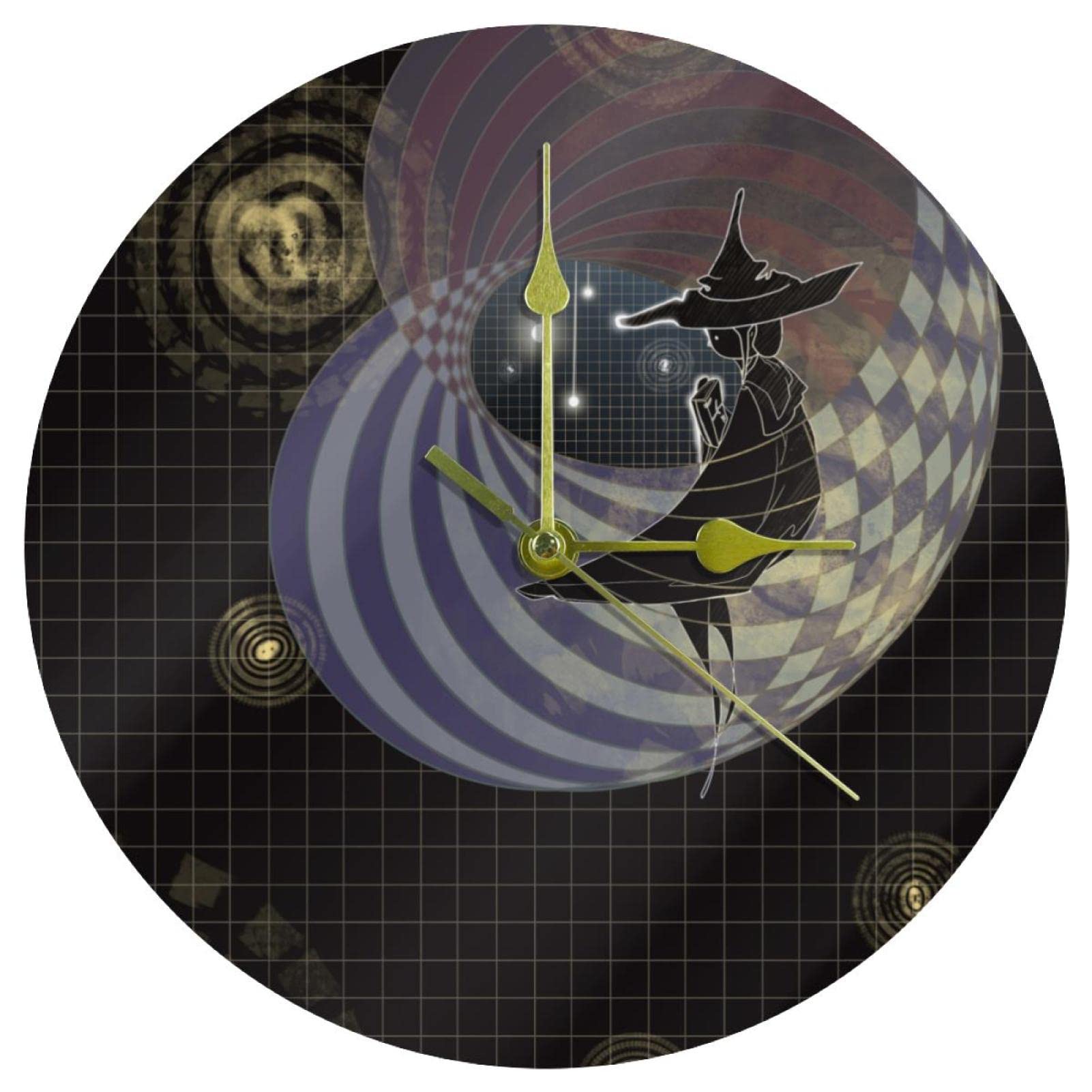 Horloge murale de Noël et Halloween pour décorer le salon