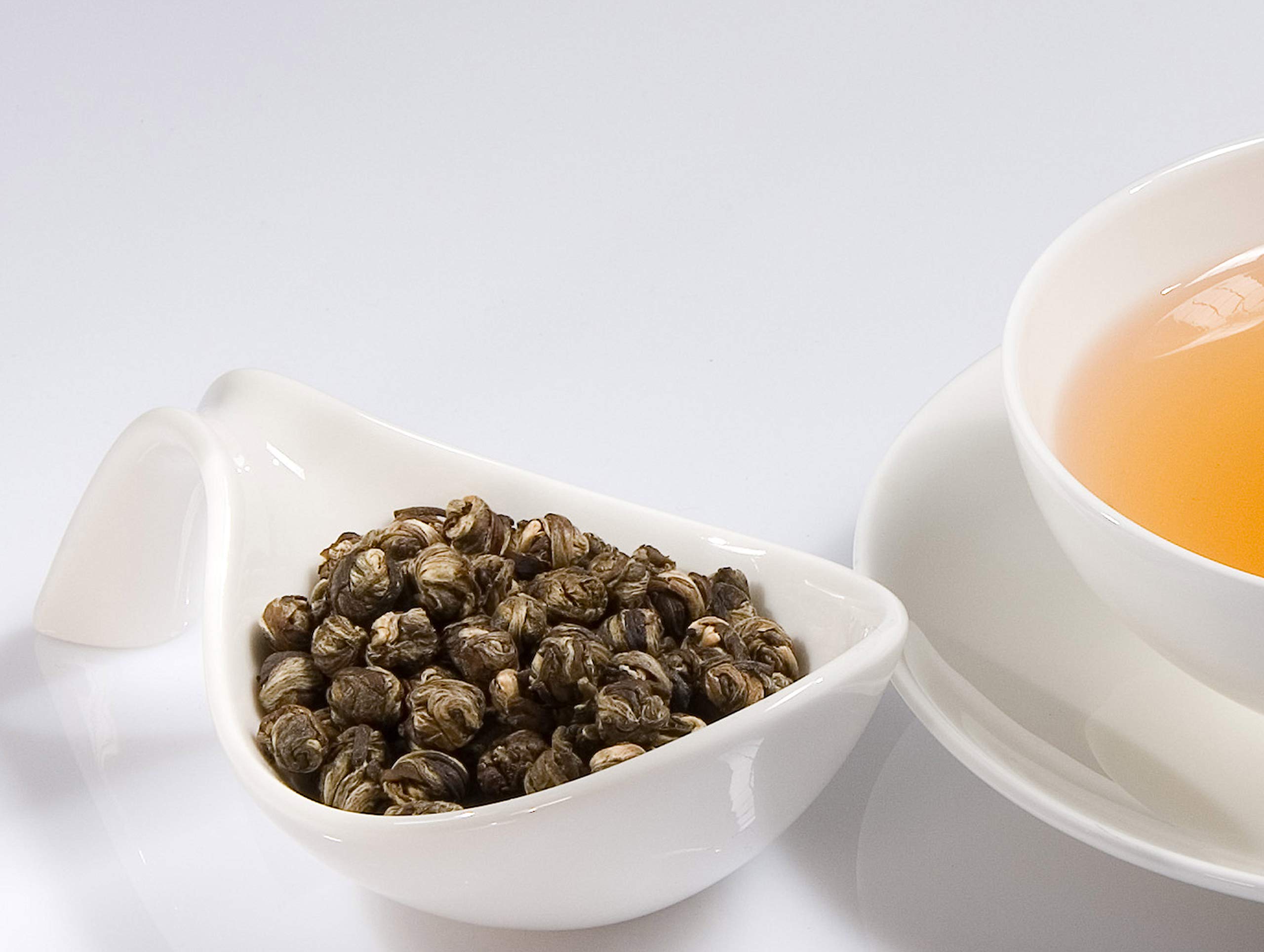 Teeparadies Löw Jasmin Dragon Pearls 500 g - Lose Blätter - Phoenix Dragon Pearls - China Grüner Tee -