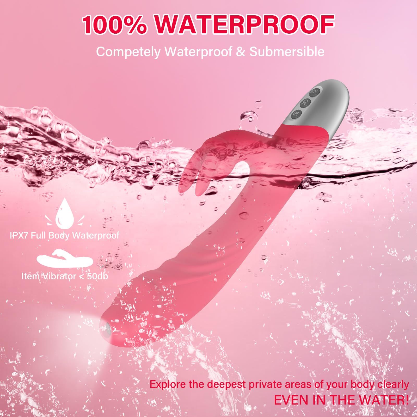 Sex Camera Sex Toy Vibration for Women WiFi Vibrator, Wireless Visual Adult Toys with Wireless HD Camera, Stimulation Clitoral Nipplea, Dildo Vibrator with 6 Vibrations for Pleasure & Body Explore