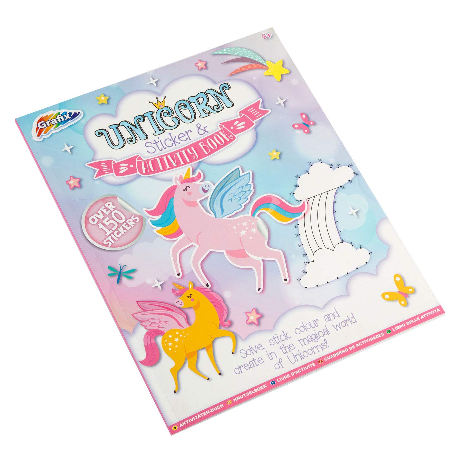 Grafix Unicorn Sticker and Activity Book