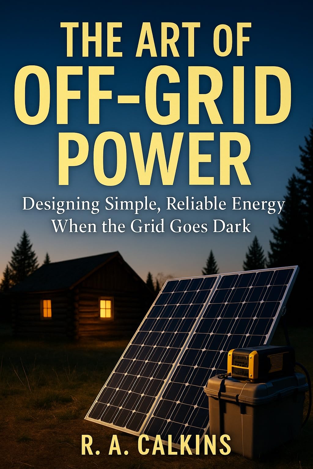 The Art of Off-Grid Power: Designing Simple, Reliable Energy When the Grid Goes Dark
