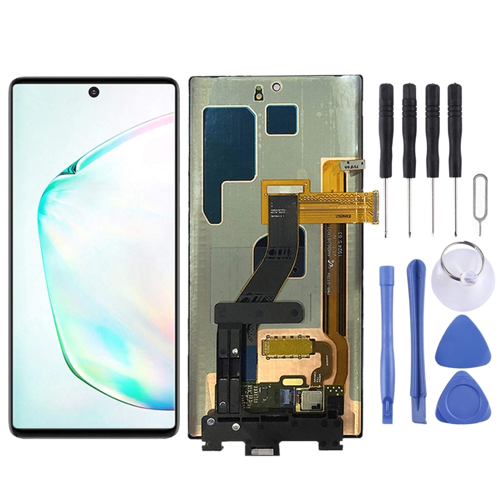CHENGUANGLONG GUANLONG Phone Accessories GBNM Dynamic AMOLED Material LCD Screen and Digitizer Full Assembly for Galaxy Note 10