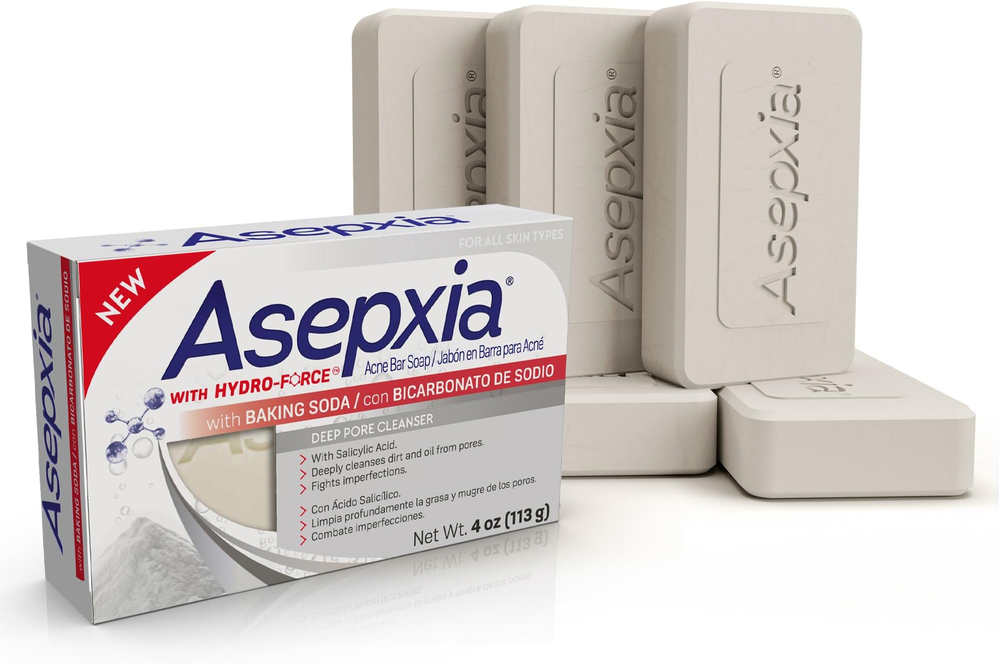 Cleansing Bar Baking Soda, Multipack, 4 Oz, 5 Count