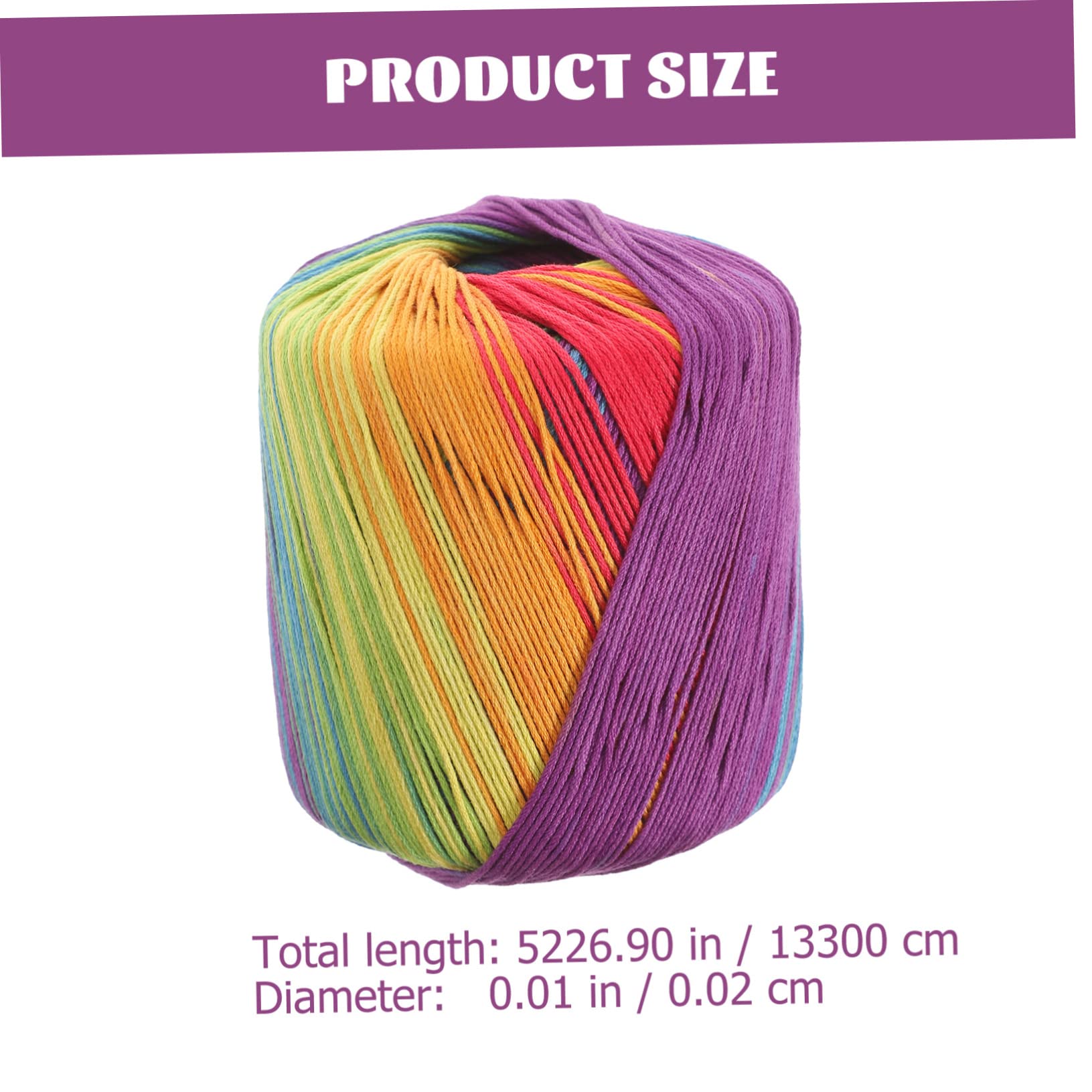 COHEALI 9 Di Filato Versatile Per Maglieria Filo Di Cotone Da 133 M Filo Per Uncinetto Filo Per Ricamo Filo Per Quilting Morbido E Lavabile Per Progetti Artigianali