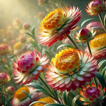 Seeds Strawflower Giant Mix/Immortelle Helihrizum/Annual Flowers