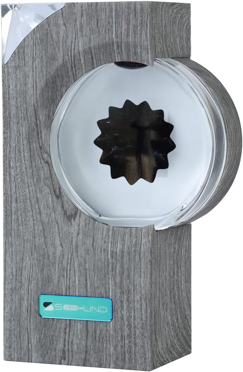 sovenomund Dancing Ferrofluid Display Lamp, Music Visualization Tool with Rhythm Sync, Desktop Decor & Stress Relief Gift for Teens (Not a Speaker)